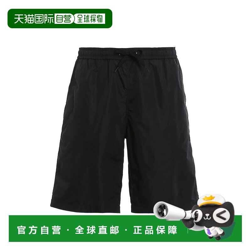 MOSCHINO 男士短裤 31820151555 SS2020 黑色 Nylon short trouse图片