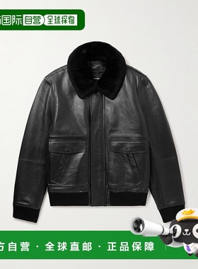 1h可退 潮奢 YVES SALOMON 男士 毛羊皮夹克 26W25WHV20165AGANC9