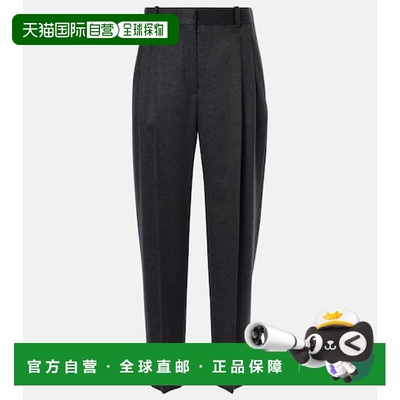 1h可退 潮奢 The Row 女士 Richelle 羊绒直筒长裤直筒裤女裤