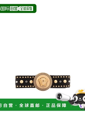 VERSACE 女士腰带 10122561A163371B00F 黄色配饰 AW2025