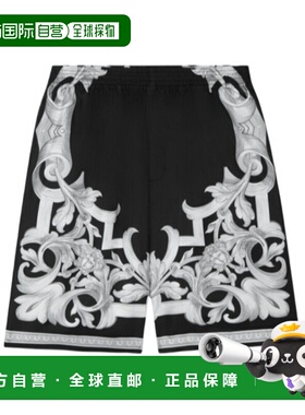 VERSACE 女士短裤 10024761A147135B950 AW2025 黑色