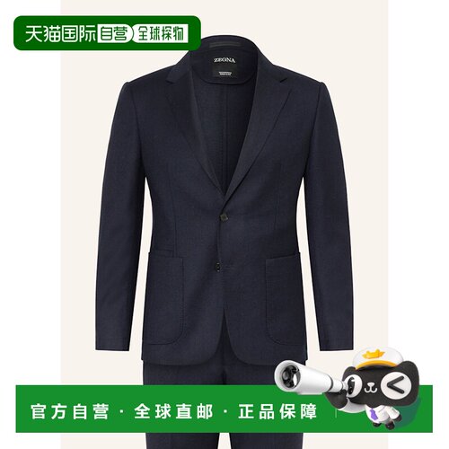 ZEGNA 男士西服 100289675317000 CO 深蓝色 Suit DROP 8 tailore