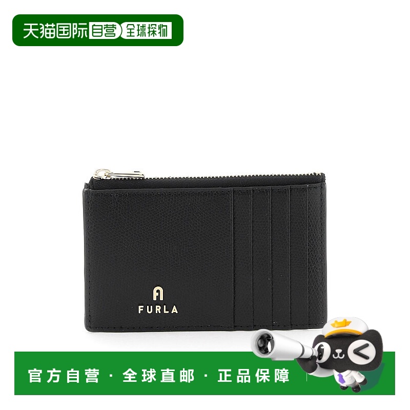 1h可退 FURLA 女士钱包 WP00310ARE000O6000 CO 黑色 CAMELIA - C