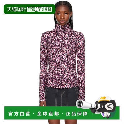 1h可退 潮奢 ISABEL MARANT 女士 粉色 Lou 高领衫 23AHT0179FAA3