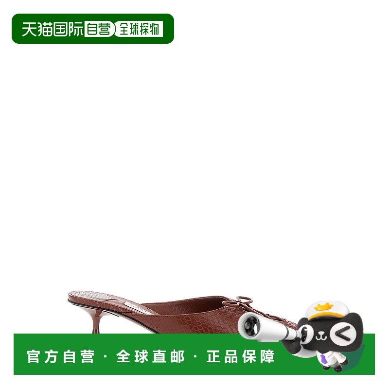 1h可退 潮奢 Jimmy Choo 周仰杰 女士 'Scarlett' wirh 棕色雕刻