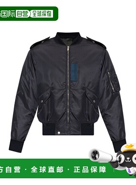 GIVENCHY 男士夹克 BM01AZ14JD410 SS2025 蓝色 'Marine' bomber