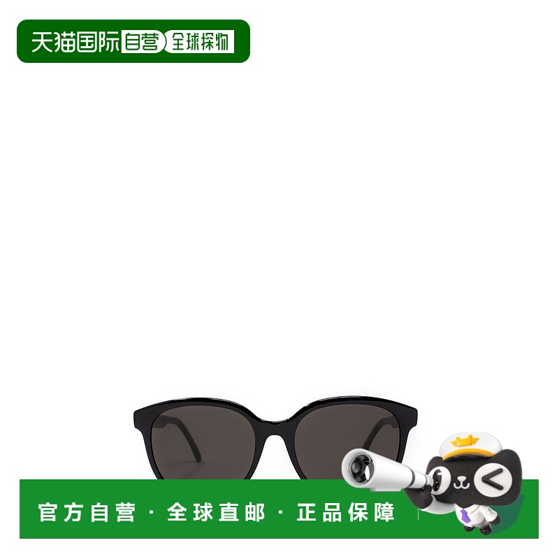 1h可退 SAINT LAURENT 女士眼镜 SL317001 SS2025 黑色 SL 317