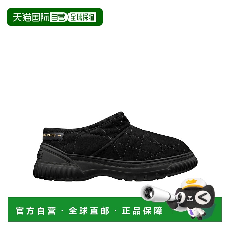 1h可退 DIOR 女士休闲鞋 KCT078CSIS900 AW2025 黑色 DiorAlps Di