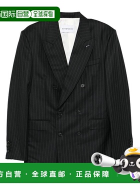 GIVENCHY 男士西服 BM30JH163V002 AW2025 黑色 Givenchy Jackets