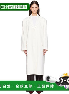 1h可退 潮奢 The Frankie Shop 女士 灰白色 Tribeca Long 大衣 C