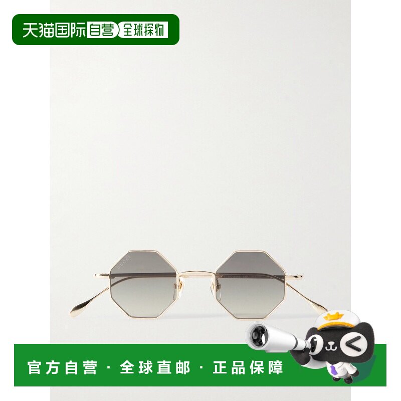 1h可退 潮奢 Gucci 古驰 男士 几何形太阳眼镜 GG1814S