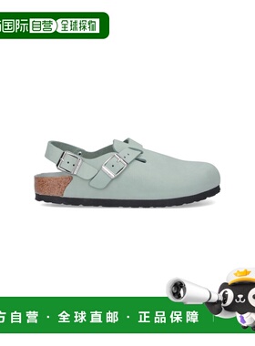 1h可退 潮奢 birkenstock 勃肯 女士 绿色凉鞋 1029429