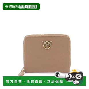 AW2024 100249A0F1D01Q 浅棕色 Wallet Acc PINKO Woman 女士钱包