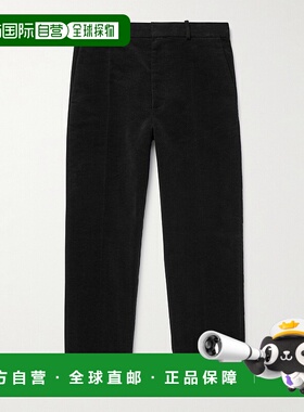 1h可退 潮奢 The Row 男士 Zuma 修身短款棉质斜纹棉布裤子 1139W