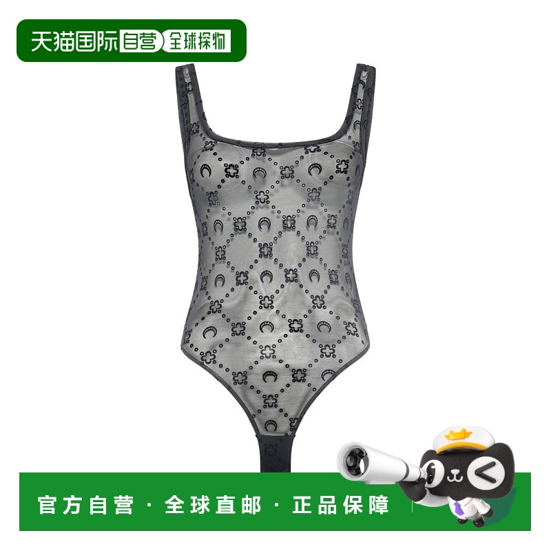 1h可退 MARINE SERRE 女士内衣 WUW061ACJER0005BK99 SS2025