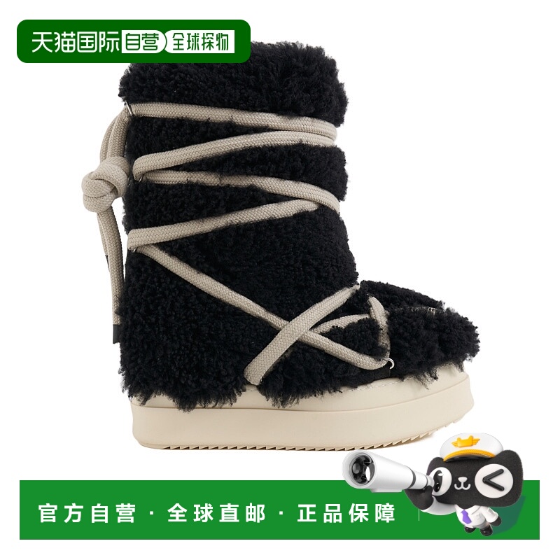1h可退 RICK OWENS 男士雪地靴 RU02E1857LSHPW391 AW2025