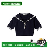 miu 针织衫 女士 短款 运动衫 1h可退