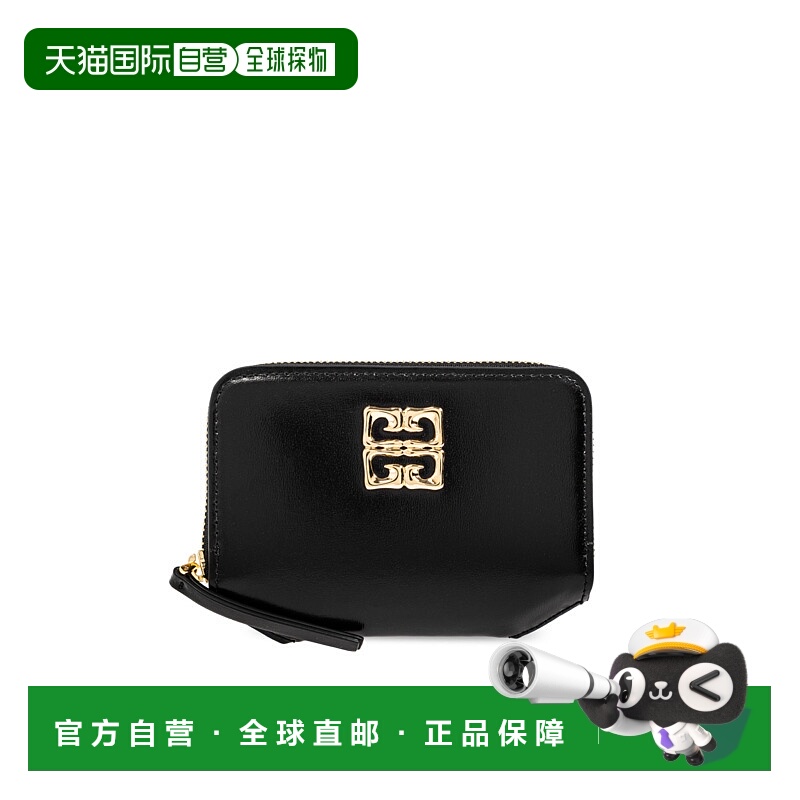 1h可退 GIVENCHY 女士钱包 BB60NRB13A001 SS2025 黑色 Leather w