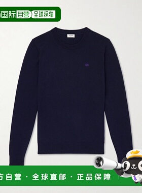 潮奢 Celine 思琳 男士 刺绣羊毛混纺毛衣 RY05K3G77