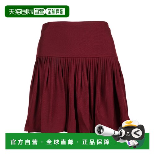 ISABEL MARANT 女士半身裙 ISJU0372RED SS2022 棕色百褶裙a字裙