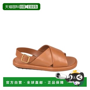 女士凉鞋 XXW70L0JH50N6MS410 SS2025 圆头平 1h可退 棕色 TOD