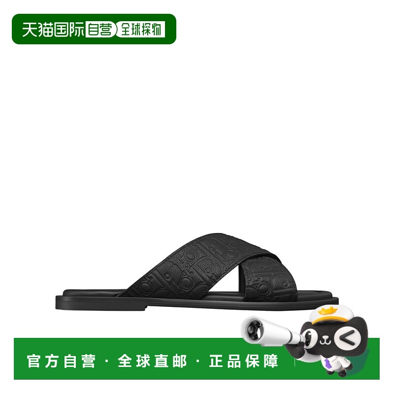 1h可退 DIOR 男士凉鞋 3SA176ZARH900 CO 黑色 Alias 凉鞋迪奥