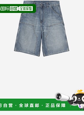 CARHARTT WIP 男士短裤 I03627201B7 SS2026 蓝色 OG Aden 双膝短