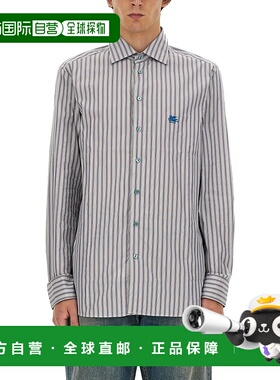 1h可退 潮奢 Etro 艾特罗 男士 条纹衬衫 MRIB000299TR516长袖