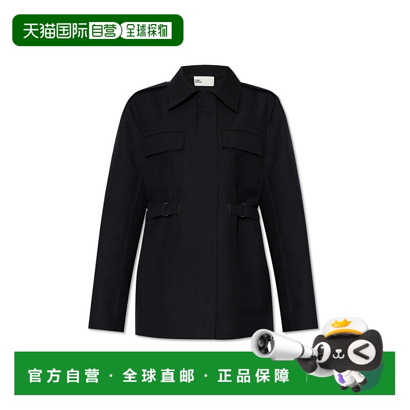 1h可退 TORY BURCH 女士夹克 1662220001 AW2024 黑色 Jacket wit