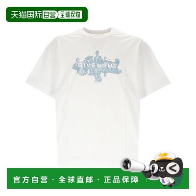 GIVENCHY 男士T恤 BM71MG3YPL100男装