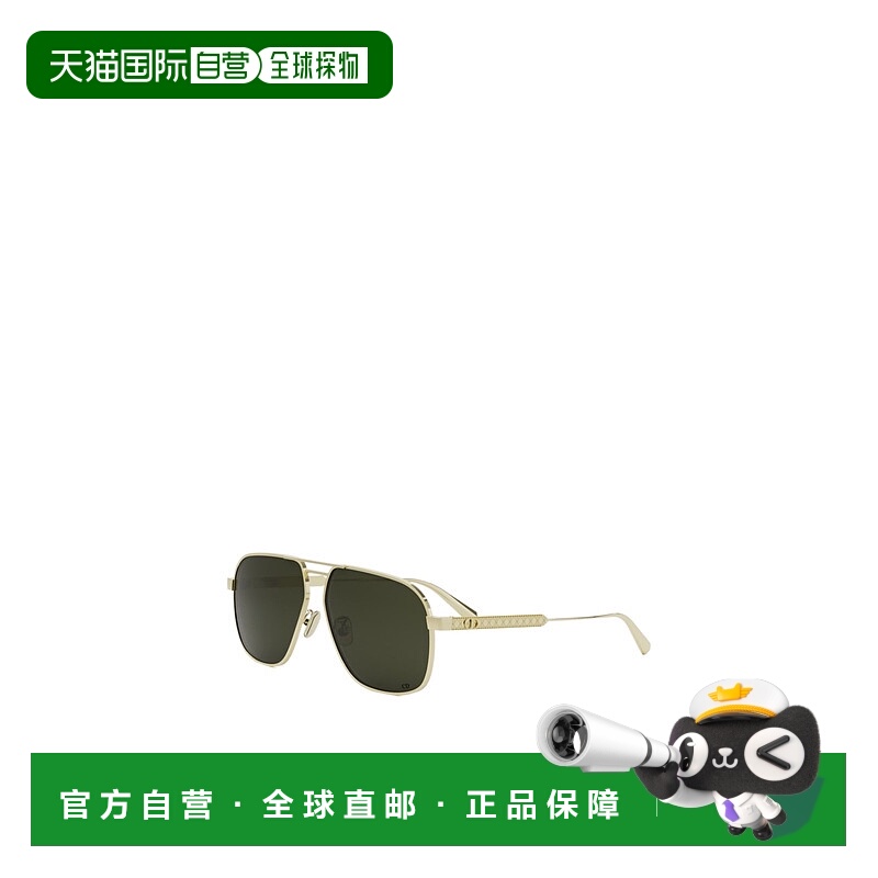 1h可退 DIOR 女士眼镜 CD40184U10N CO 绿色 全框太阳镜