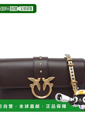 1h可退 PINKO 女士斜挎包 105823A0QOLA7Q AW2025 深棕色 Crossbo