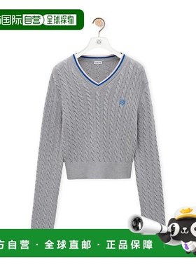 LOEWE 女士针织毛衣 S359Y14KGB1120 SS2025 灰色 Loewe Knitwear