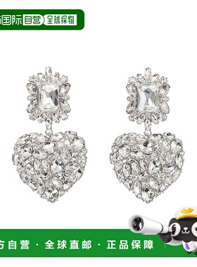 1h可退 SELF-PORTRAIT 女士耳饰 RS25605ESLSILVER SS2025配饰