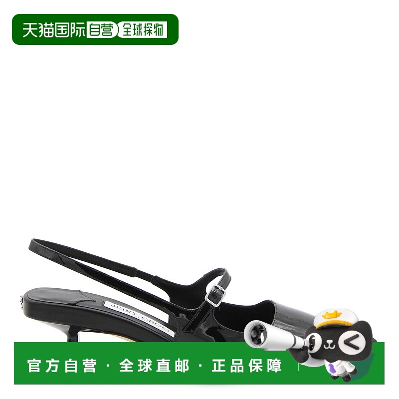 1h可退 JIMMY CHOO 女士凉鞋 DIDI45PATBLACK SS2025 黑色