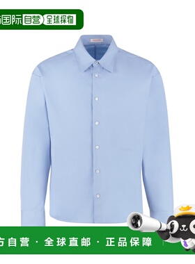 VALENTINO 男士衬衫 1V3ABJ917BKC43 CO 蓝色 Exhibiting Valenti