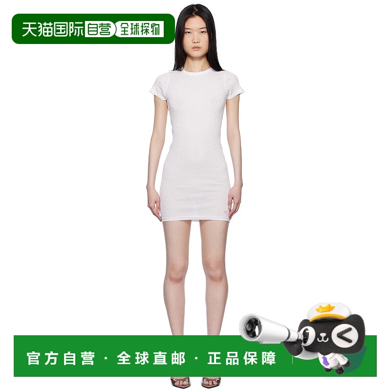 1h可退 潮奢 Alexander Wang 亚历山大 王 女士 白色 Crystal Hot