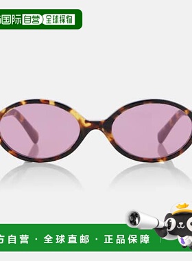 1h可退 潮奢 Miu Miu 缪缪 女士 Miu Regard 圆形太阳眼镜