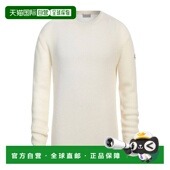 潮奢 舒适时尚 Moncler 男士 1h可退 white白色 盟可睐 毛衣