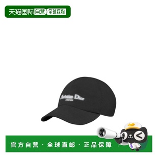男士 黑色 帽子 AW2024 徽标细节棒球帽子 483C901K4511C980 DIOR