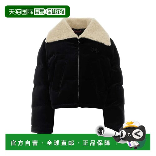 GUCCI 女士外套 847385ZJV751000 SS2026 黑色 Black velvet padd