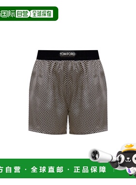 1h可退 TOM FORD 女士短裤 SH0021FAP236ZBLAW AW2025 黑色