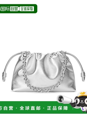 LOEWE 女士斜挎包 A411FCRX471160 SS2025 白色 中号抽绳开合单肩