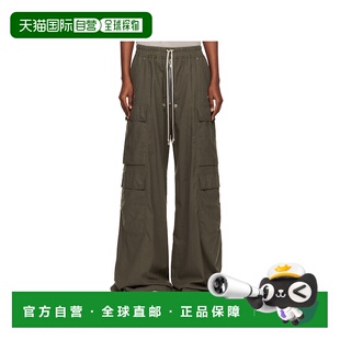 RP02E4327FLW25棕色阔腿裤 RICK AW2025 女士休闲裤 OWENS