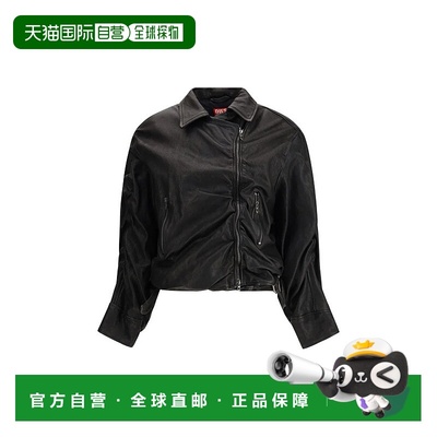 DIESEL 女士外套 A207410SLCWL9XX AW2025 黑色 Diesel Jackets