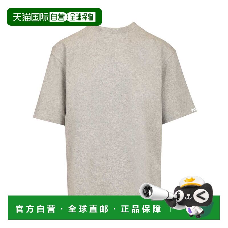 ACNE STUDIOS 男士T恤 CL0432990 SS2026 灰色 短袖T恤图片