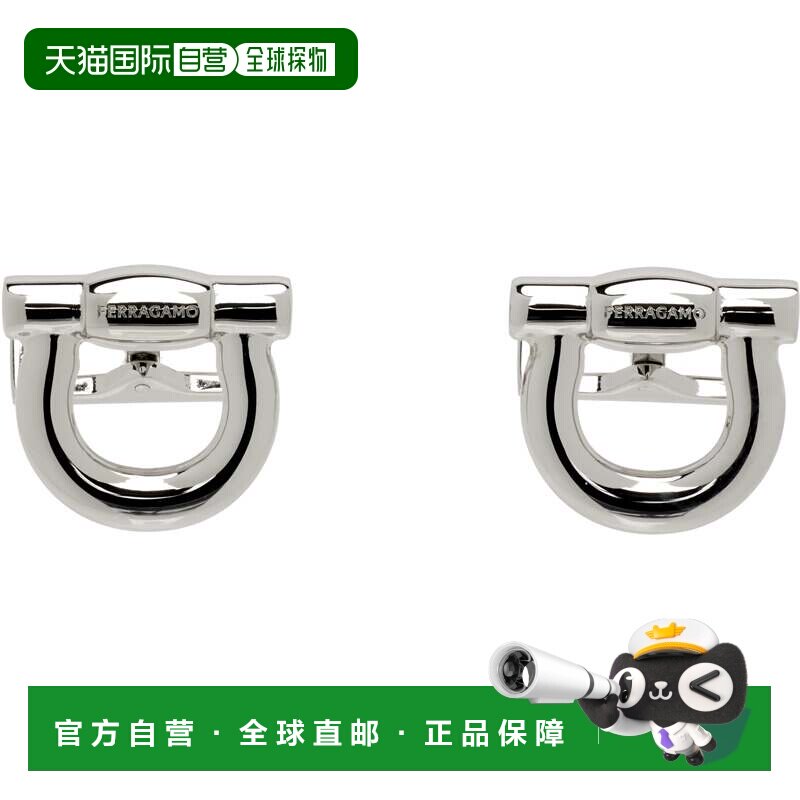 Salvatore Ferragamo 菲拉格慕 男士 Gancini 袖扣 676145OTTONEP
