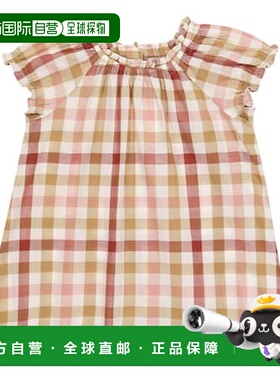 1h可退 潮奢 Bonpoint 婴儿 Sidwell 方格棉布棉质连衣裙童装