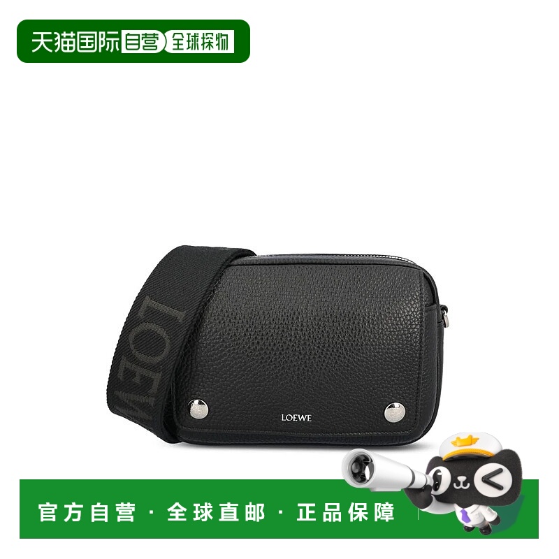 1h可退 LOEWE 男士单肩包 BANBPCBX011100P26 SS2026 黑色 Loewe