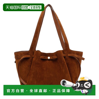 TORY BURCH 女士手提包 178158200 AW2025 咖啡色 双手柄单肩包